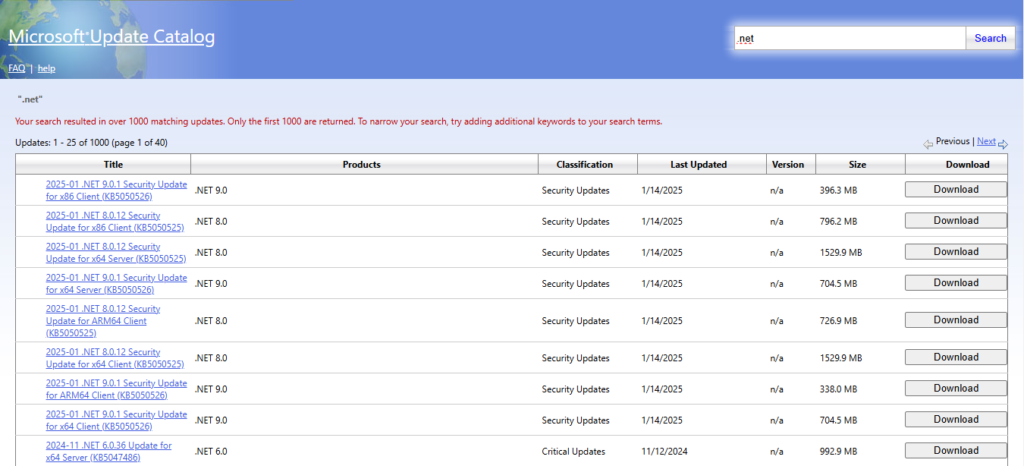 Windows Update Error 0x80070643