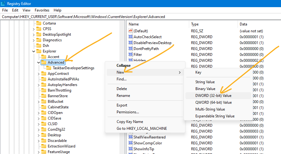 Windows 11 Hidden Taskbar Tricks