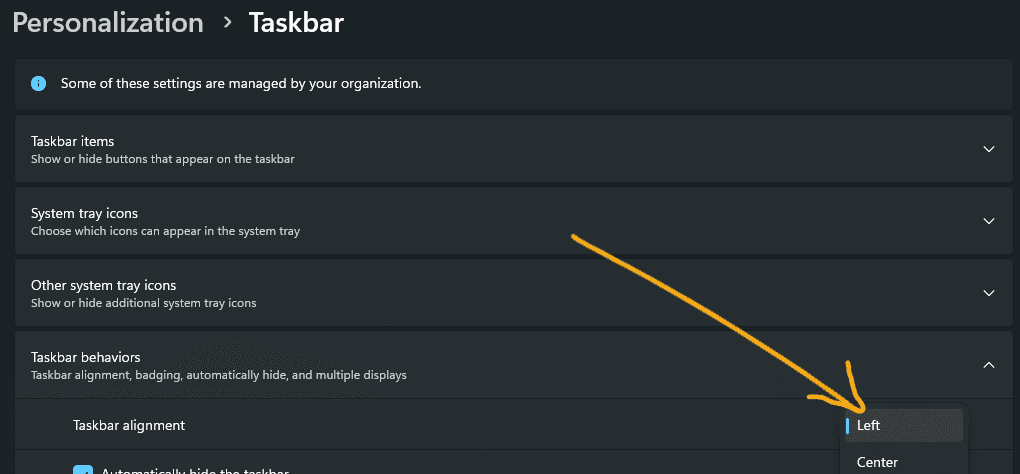 Windows 11 Hidden Taskbar Tricks